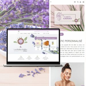 Création d'un site e-commerce pour de la vente en ligne de produits de beauté